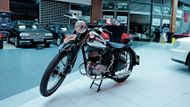 ... Jeden šťastlivec vyhrál motocykl - ČZ 125 T z roku 1949.