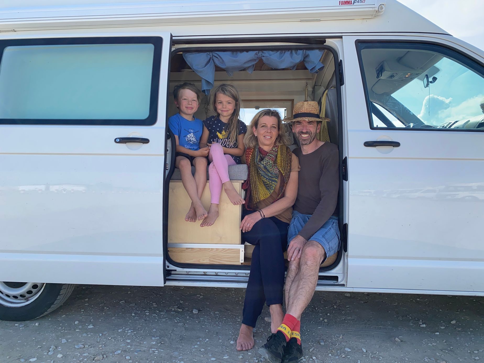 Rychtařík, obytné auto, cestování, nomádi, rodina