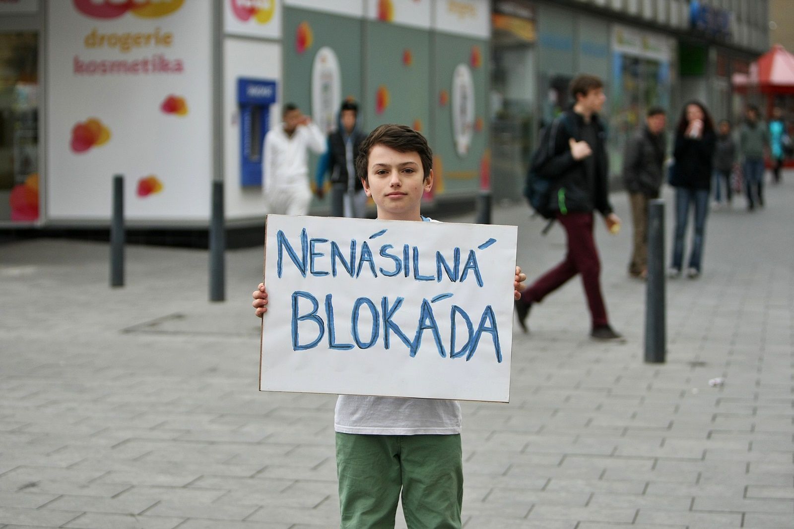 Brno blokovalo pochod neonacistů - finální foto