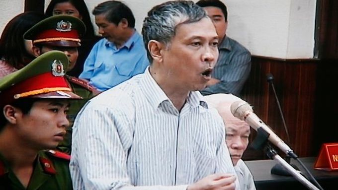 Nguyen Viet Chien před soudem v Hanoji
