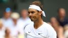 Rafael Nadal ve čtvrtfinále Wimbledonu 2022