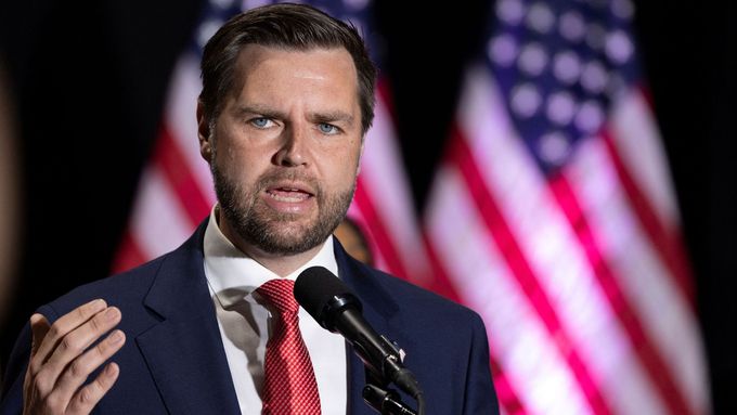 Kandidát na viceprezidenta USA za republikány J. D. Vance.