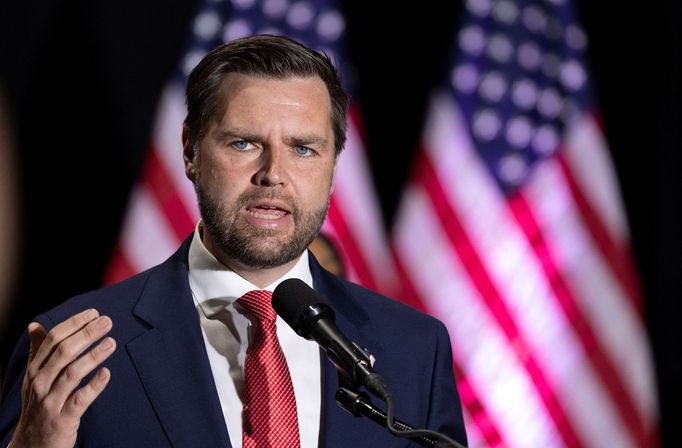 Kandidát na viceprezidenta USA za republikány J. D. Vance.