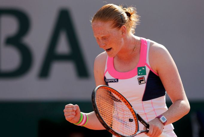 Alison van Uytvancková na French Open 2015.