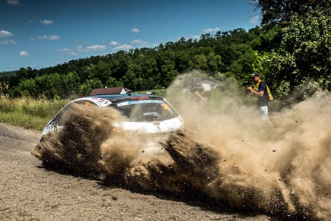 Dominik Brož, Peugeot 208 R2 na trati Rallye Hustopeče 2021