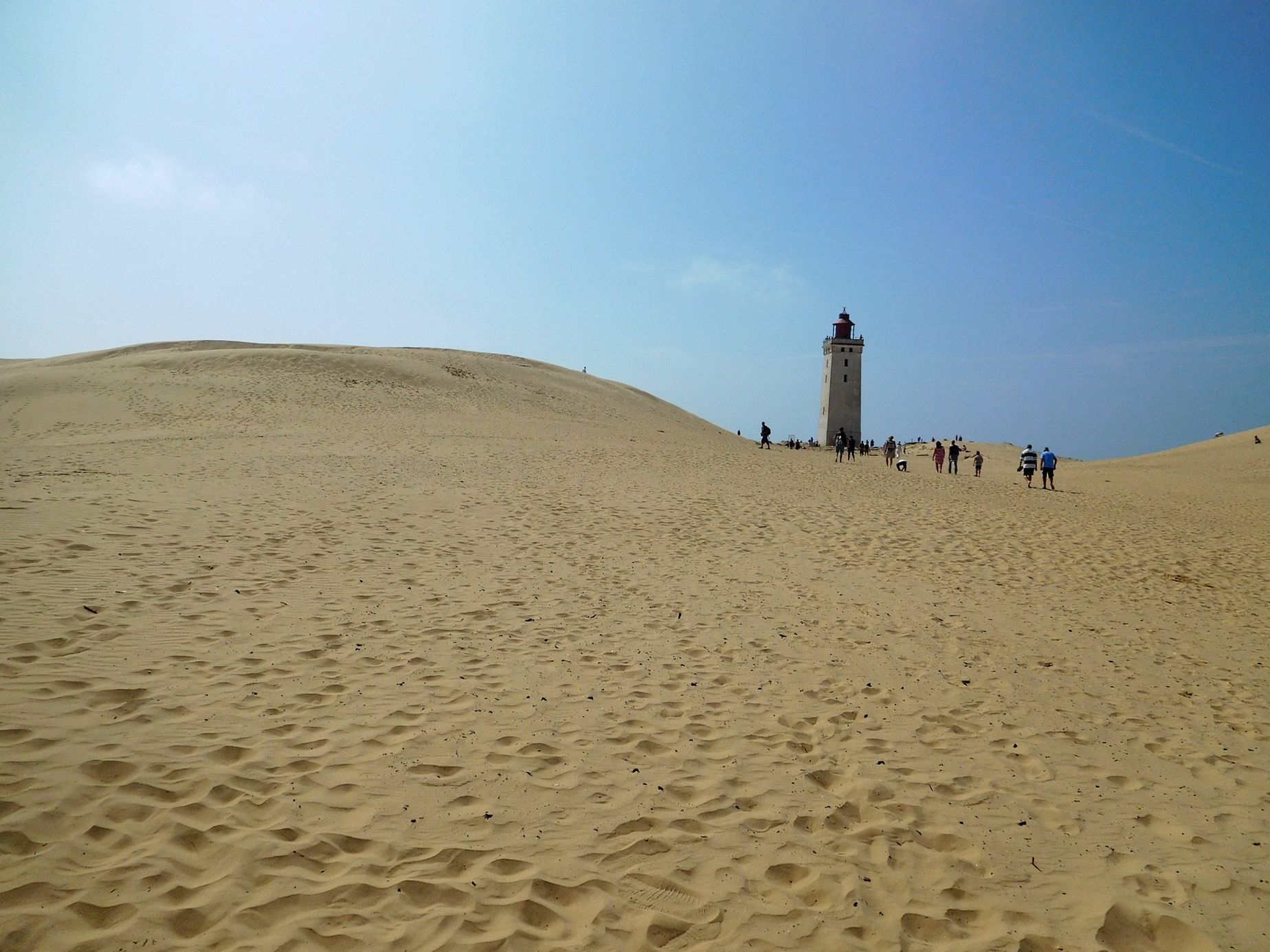 Dánsko - písečná duna Rubjerg Knude