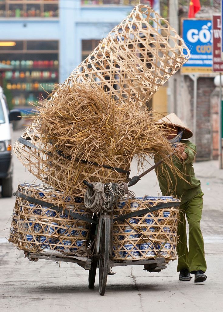 Ne pro články! Fotogalerie: Přetížení navzdory. Tak se v dopravě riskuje s nadměrnýn nákladem. / Vietnam