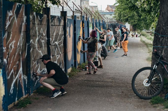 Snímek z druhého ročníku akce Wallz.