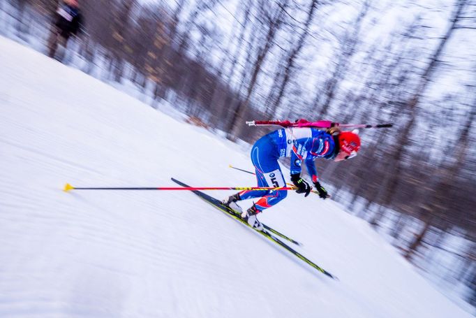 SP v Presque Isle, štafeta Ž: Eva Puskarčíková