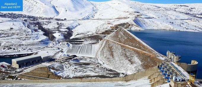 Česká energetická skupina Energo-Pro dokončila v Turecku výstavbu vodní elektrárny Alpaslan 2.