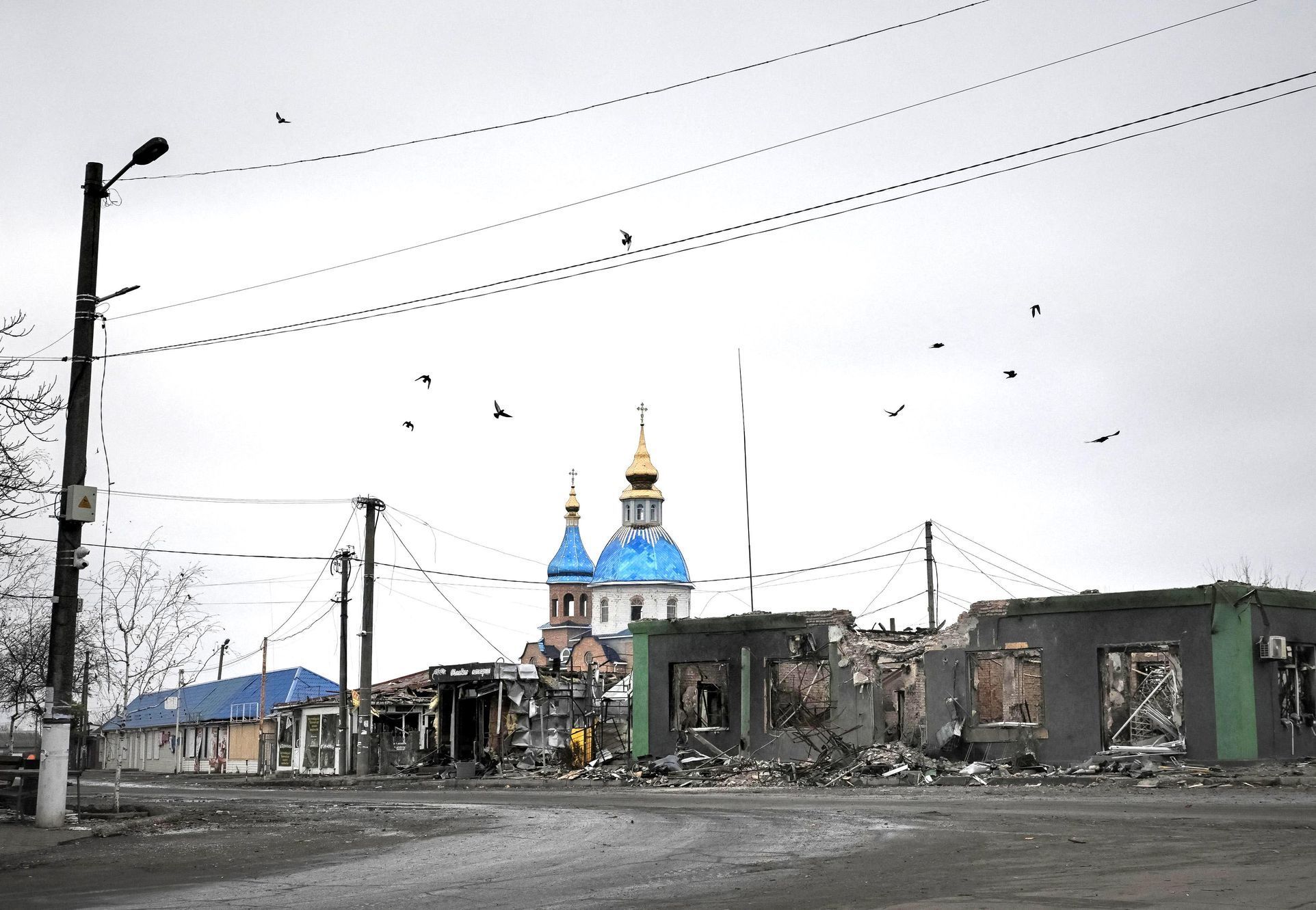 Ukrajina, Rusko, válka, civilisté, evakuace, drony