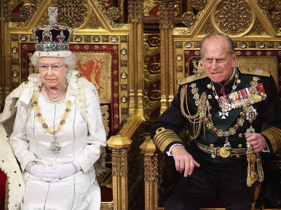 Královna Alžběta II. a princ Philip v roce 2012.