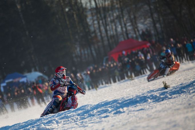 Plochá dráha na ledě v Kopřivnici 2017