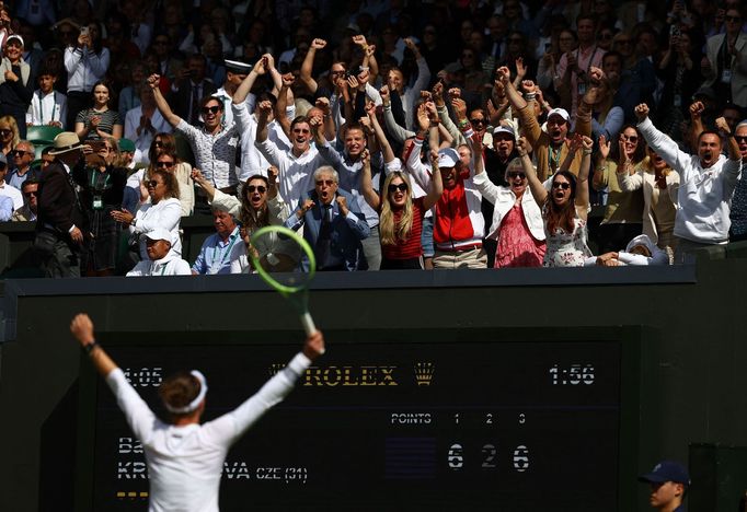 Wimbledon 2024, finále žen - Barbora Krejčíková