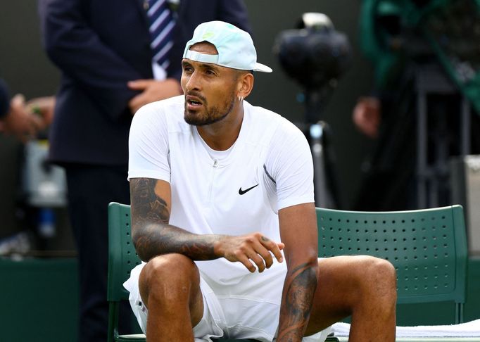 Wimbledon 2022, 2. den (Nick Kyrgios)