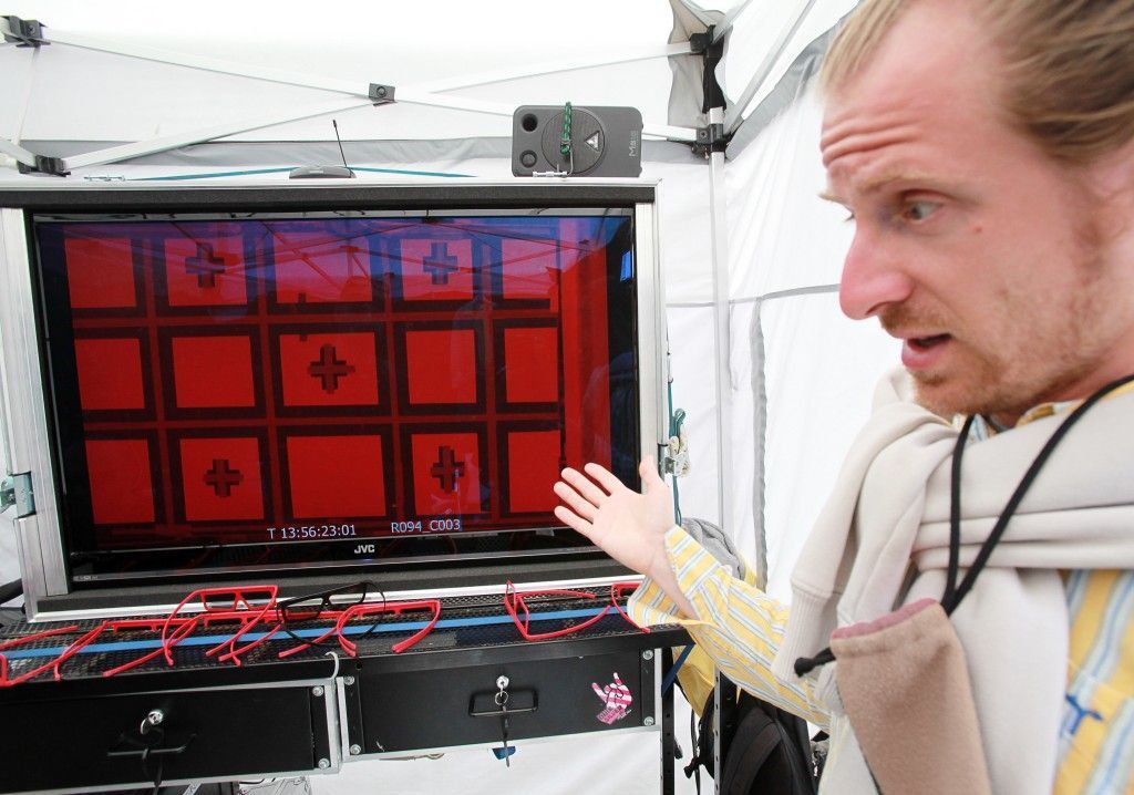 Natáčení českého 3D filmu V peřinách