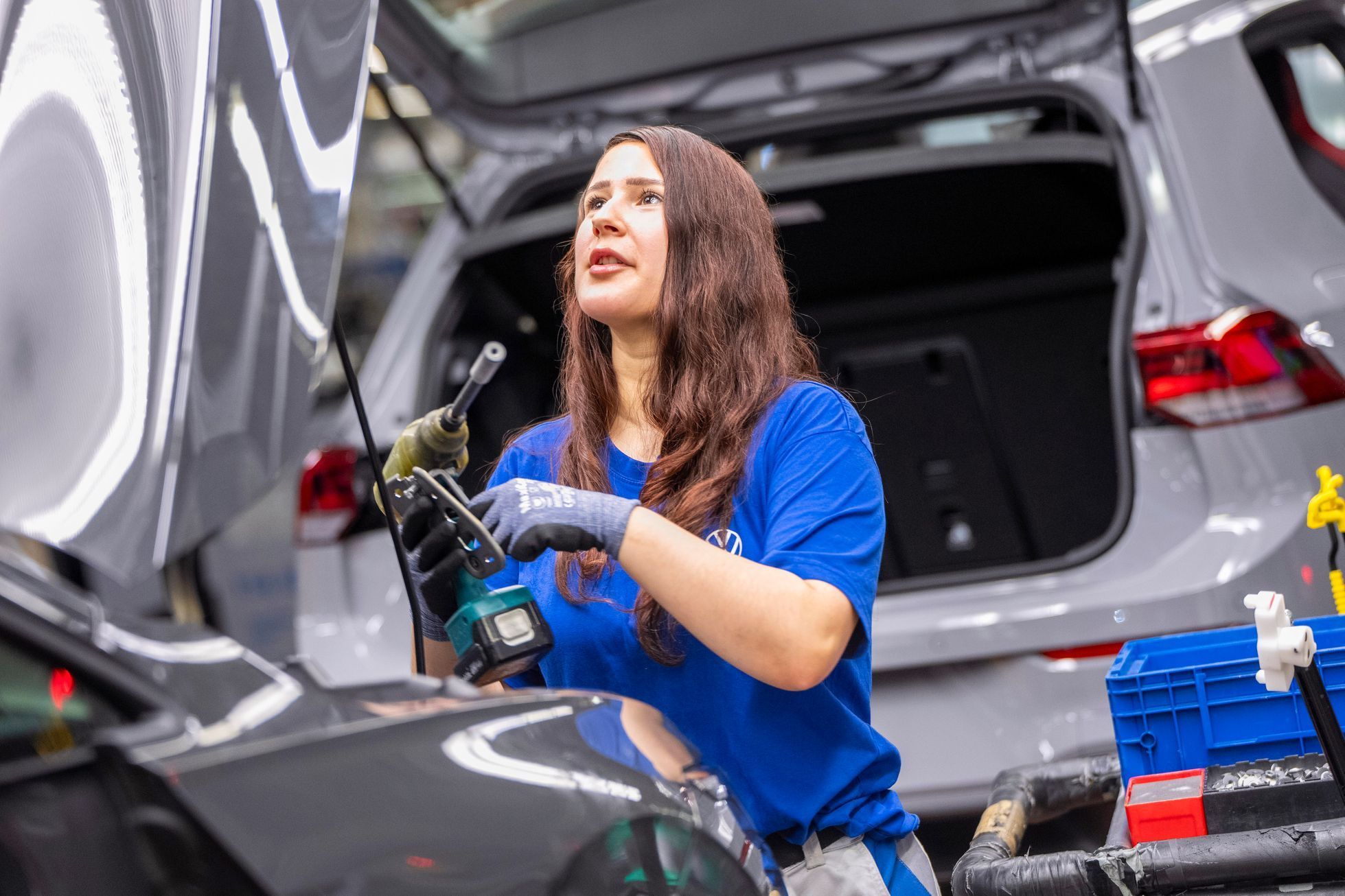 Továrna Volkswagen ve Wolfsburgu
