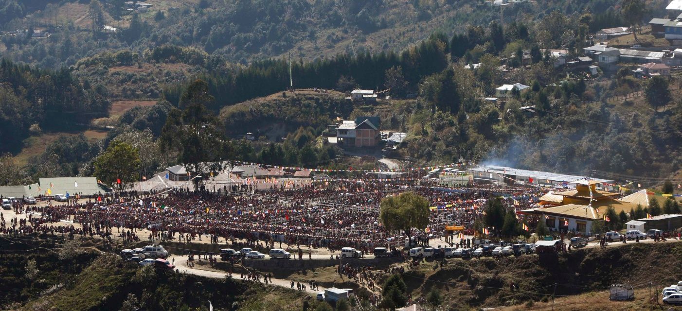Dalajlama v Tawangu