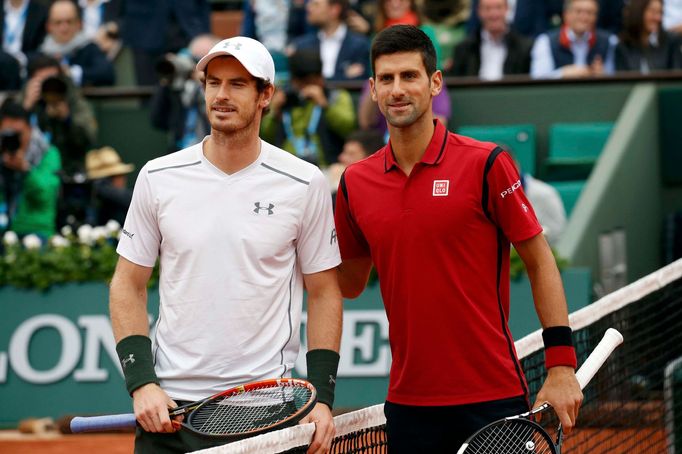 Finále French Open 2016: Andy Murray vs. Novak Djokovič