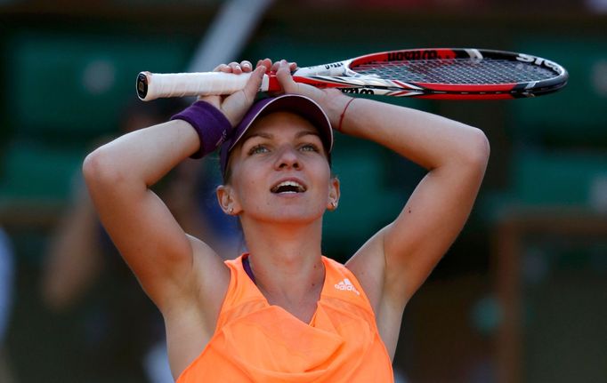 Simona Halepová na French Open 2014