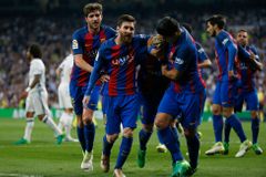 Drama v Madridu. O vítězství Barcelony nad Realem 3:2 rozhodl v nastavení Messi