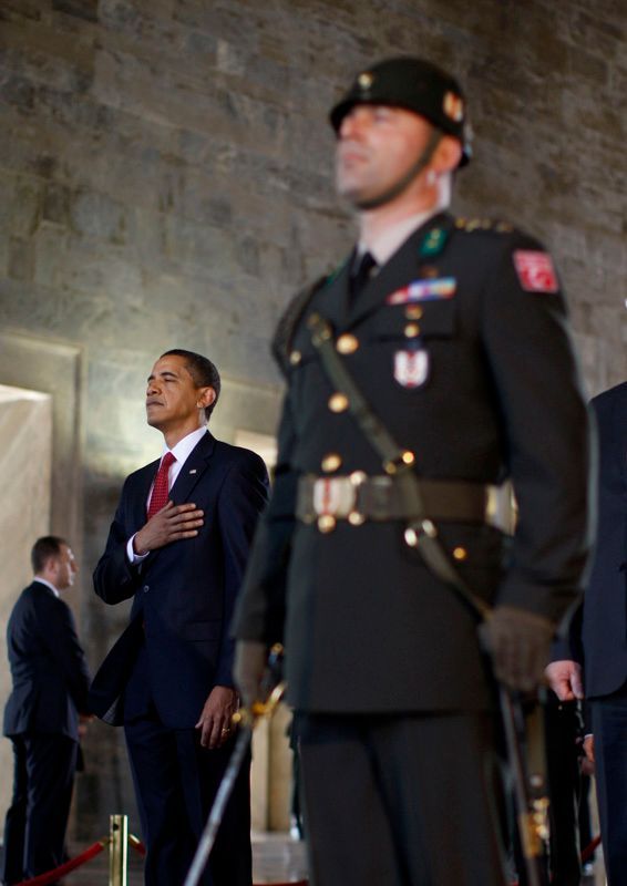 Barack Obama v Turecku