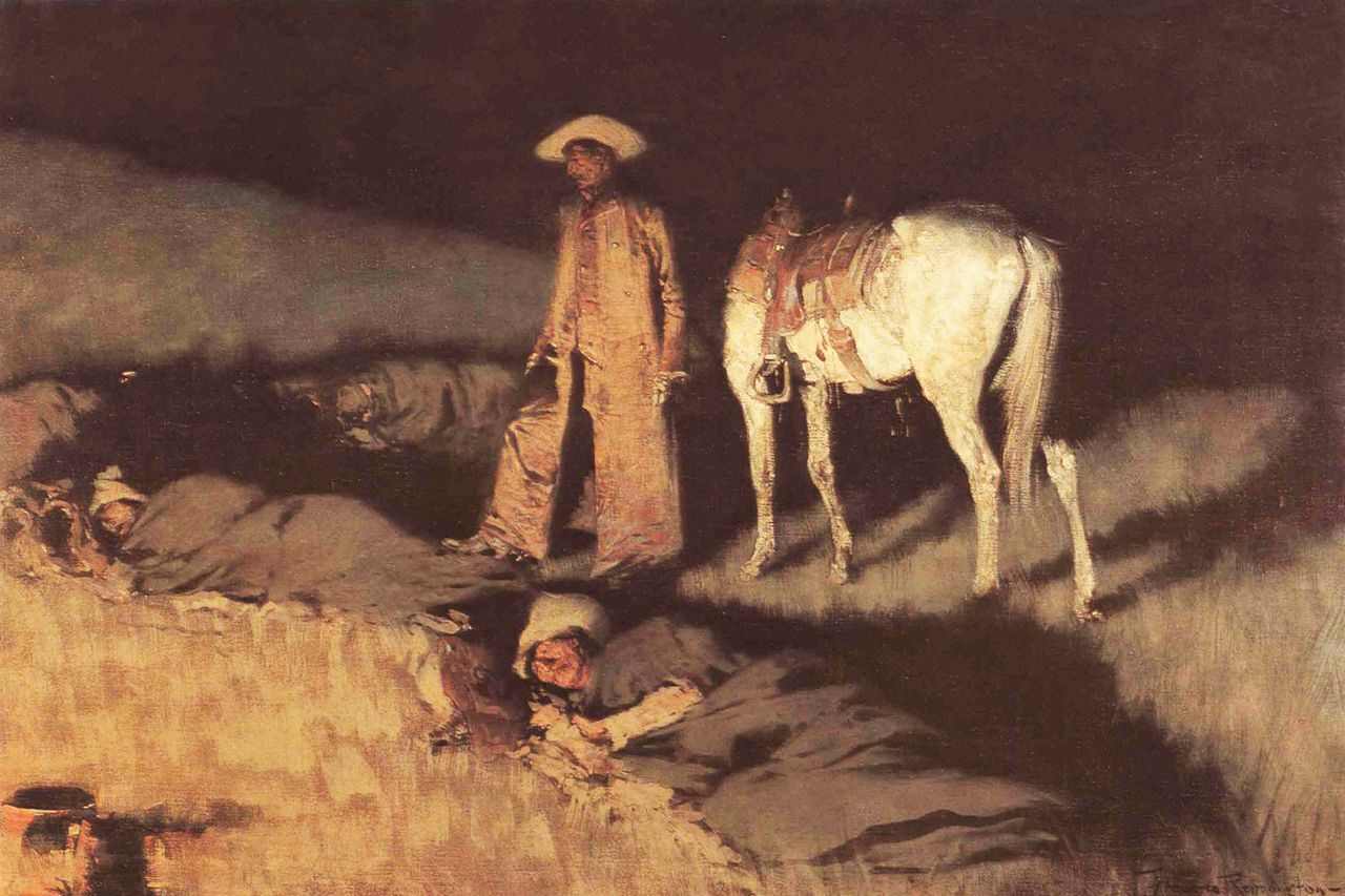 Jednorázové užití / Fotogalerie / Nádherné obrazy z Divokého západu od amerického malíře, který předběhl Zdeňka Buriana