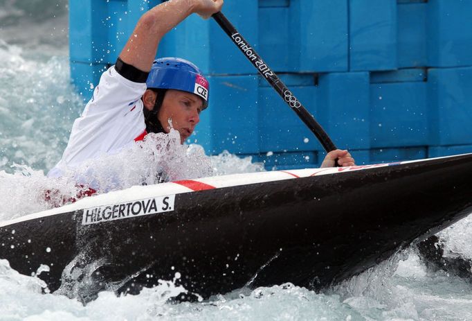 Štěpánka Hilgertová na olympiádě v Londýně