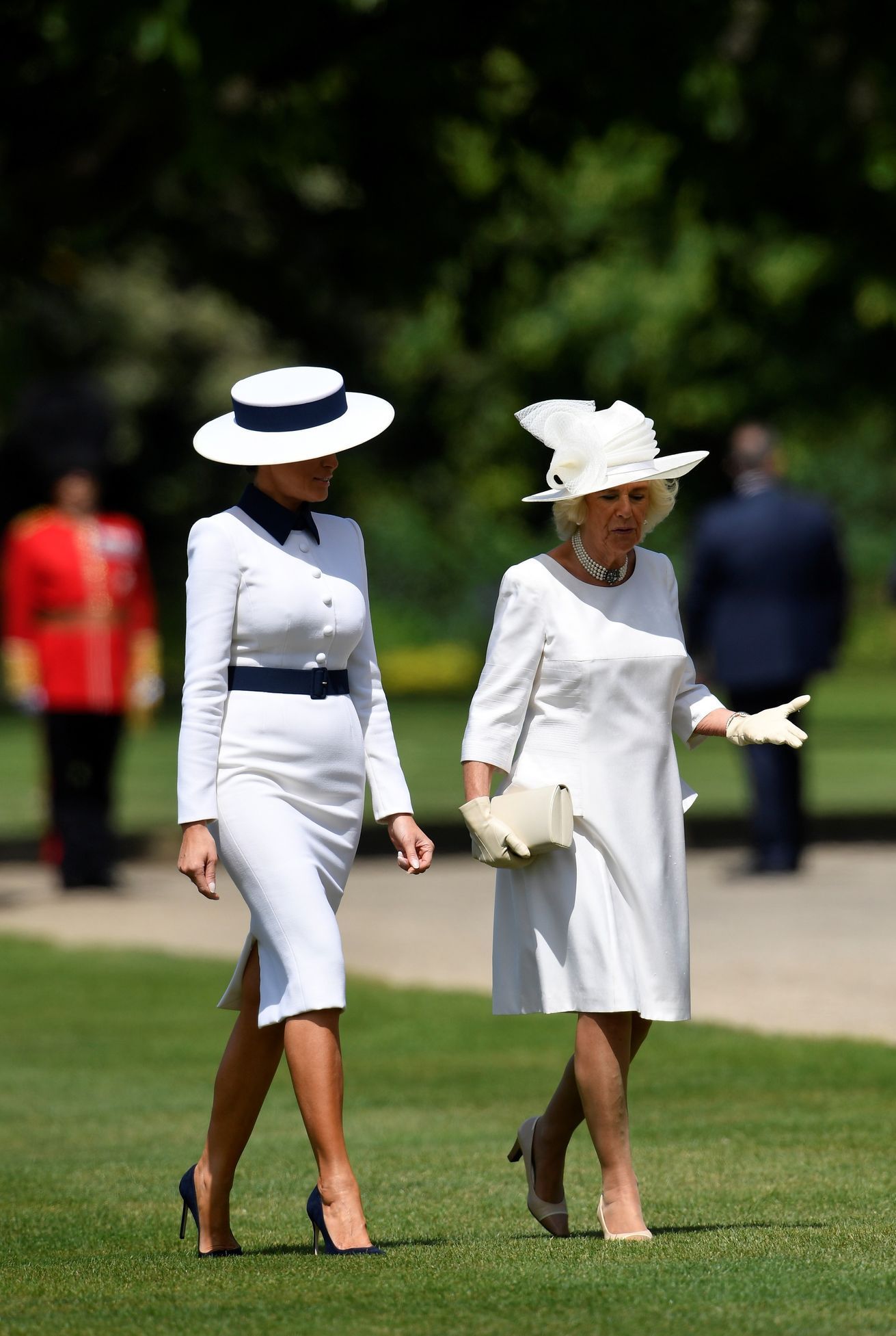 Trumpovi na státní návštěvě Velké Británie