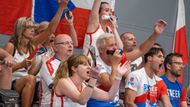 Atmosféra v Šoproni byla výborná. České basketbalistky hnalo dopředu skvělé publikum.