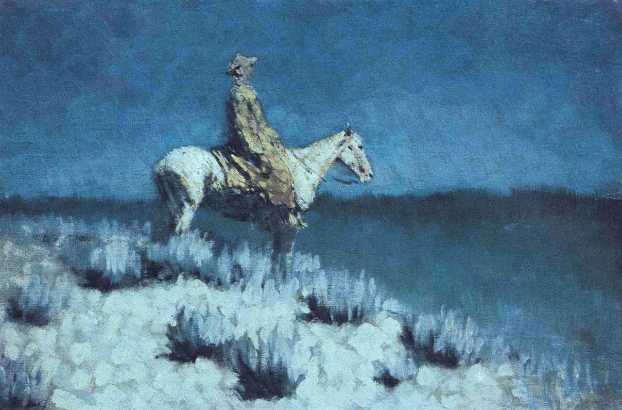 Jednorázové užití / Fotogalerie / Nádherné obrazy z Divokého západu od amerického malíře, který předběhl Zdeňka Buriana