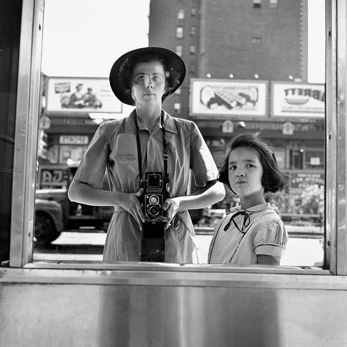 Vivian Maier: Autoportrét.