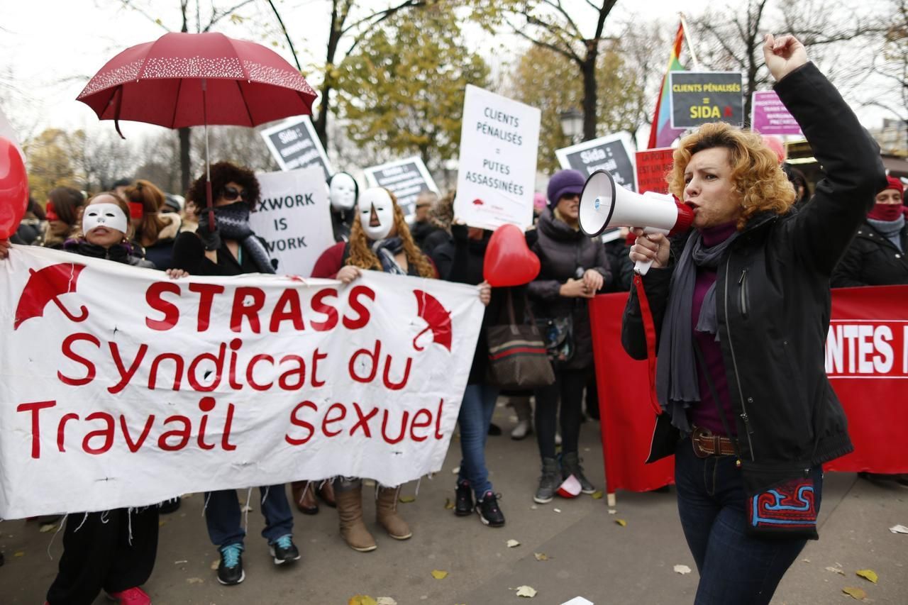 Francie - prostitutky - demonstrace
