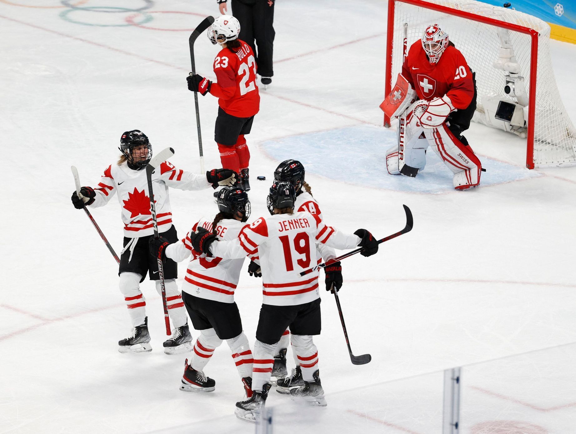 Ice Hockey - Women's Play-offs Semifinals - Canada v Switzerland
