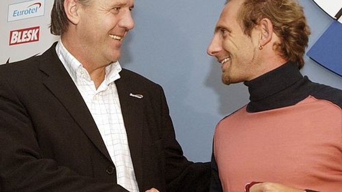 Josef Chovanec (vlevo) a Mauro Lustrinnelli.