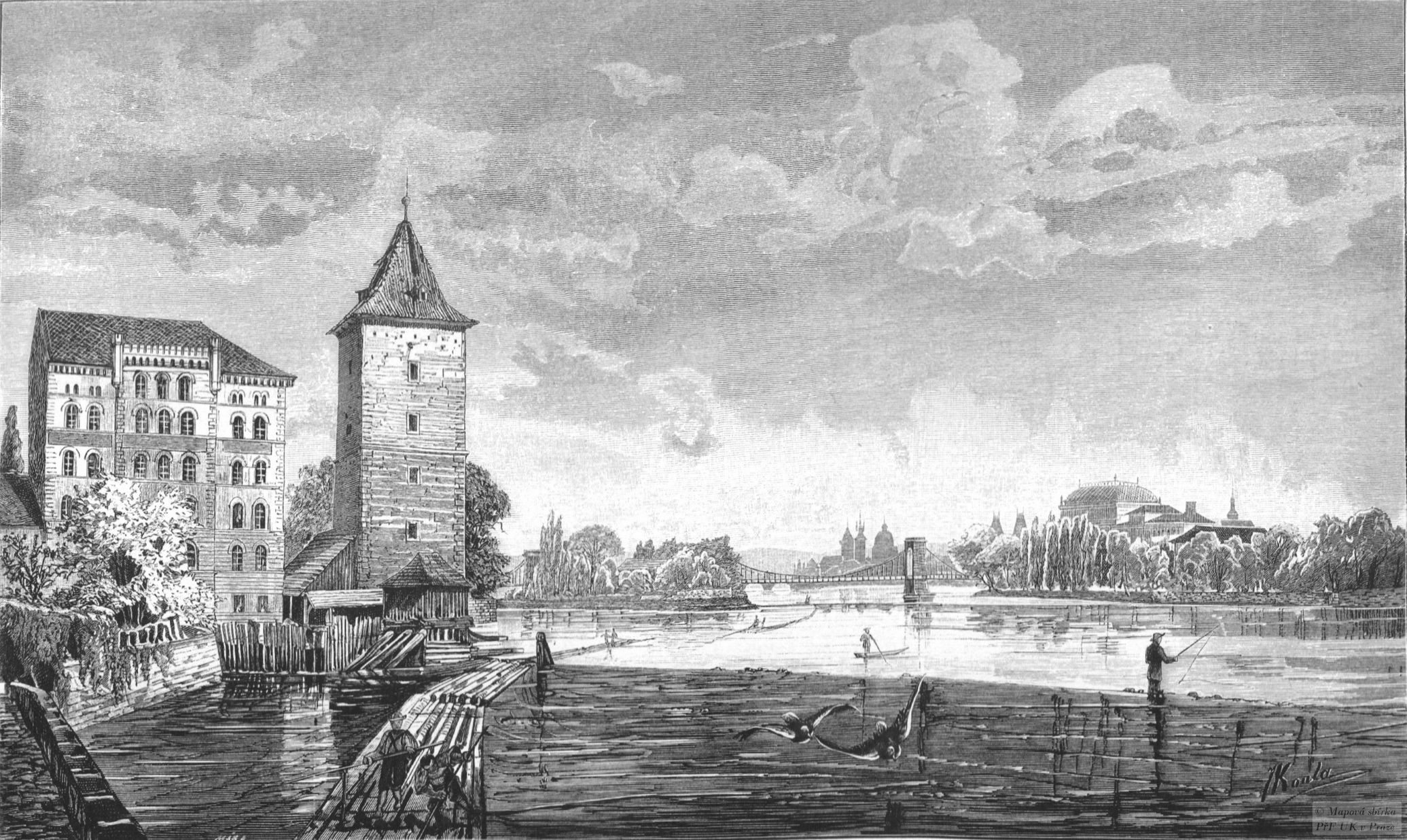 Ilustrace z Mapové sbírky PřF UK