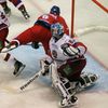 Hokej, EHT, Česko - Rusko: Michal Barinka - Vasilij Košečkin