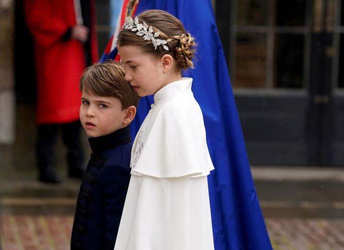 Princezna Charlotte a princ Louis.