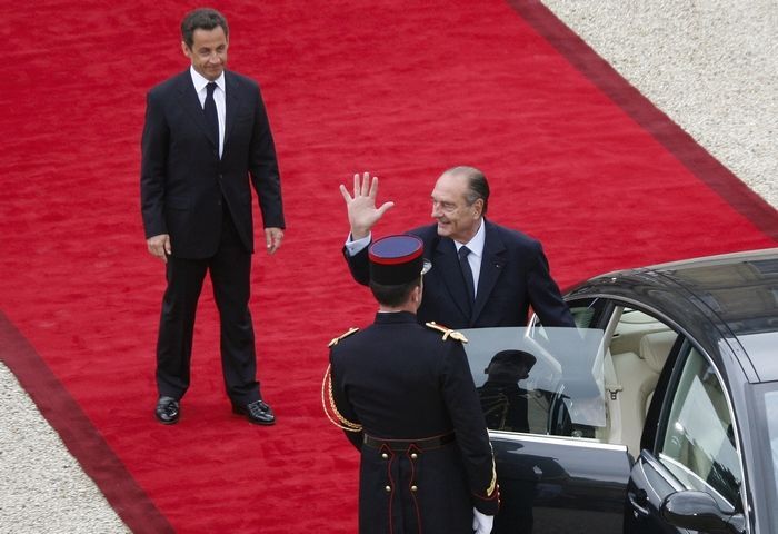 Jacques Chirac se loučí