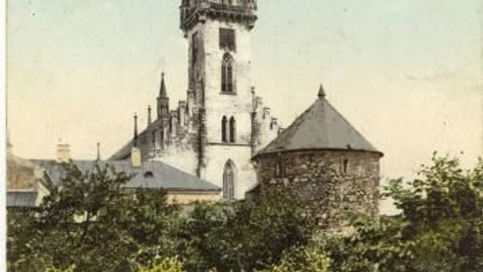 Kostelní věž v Poličce