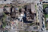 Poničené budovy a zraněné hlásí hlavně východní předměstí Nashville Mt. Juliet.