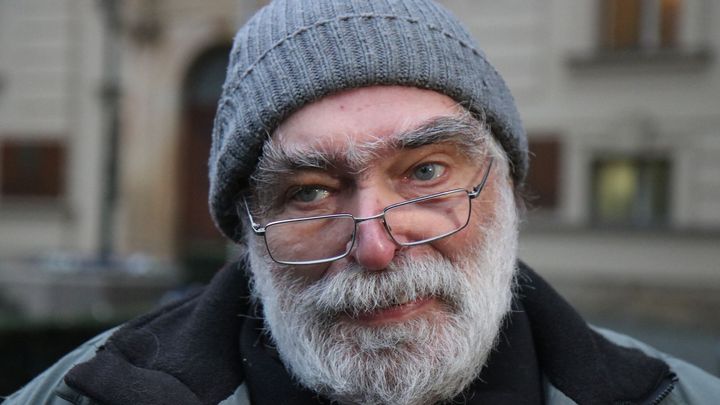 Budu to až do hořkého konce, tvrdí hladovějící Gruntorád. Vládě nabídl kompromis; Zdroj foto: Radek Bartoníček