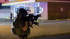 USA - Ferguson - nepokoje - policie