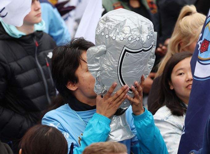 Manchester City slaví vítězství v Premier League