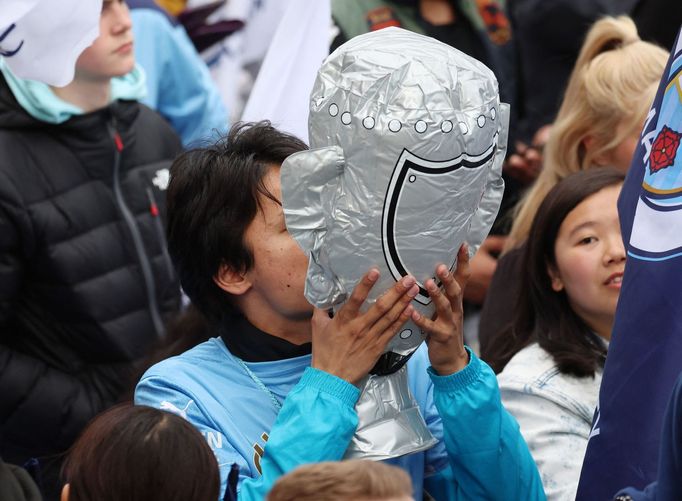 Manchester City slaví vítězství v Premier League