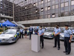 Slavnostního předání se zúčastnil policejní prezident Jan Švejdar, ředitel pražské policie Tomáš Lerch a zástupci Hyundai Motor Czech
