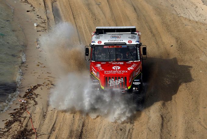 Prolog Rallye Dakar 2023: Aleš Loprais, Praga