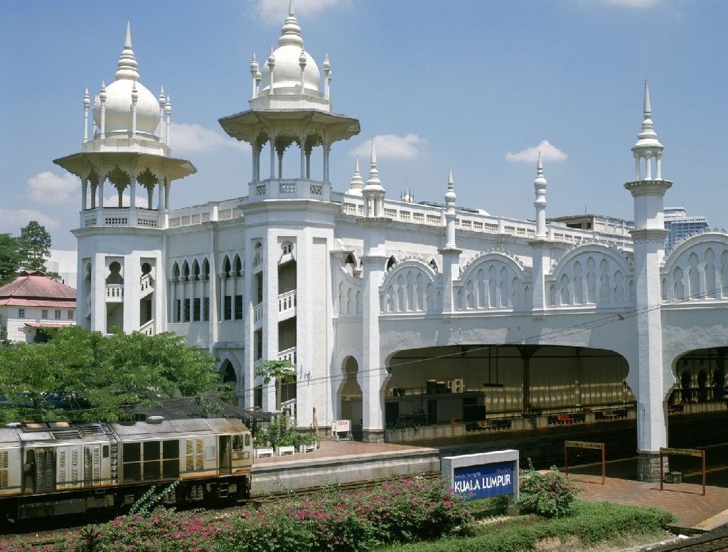 Nejhezčí nádraží světa - Railway station, Kuala Lumpur