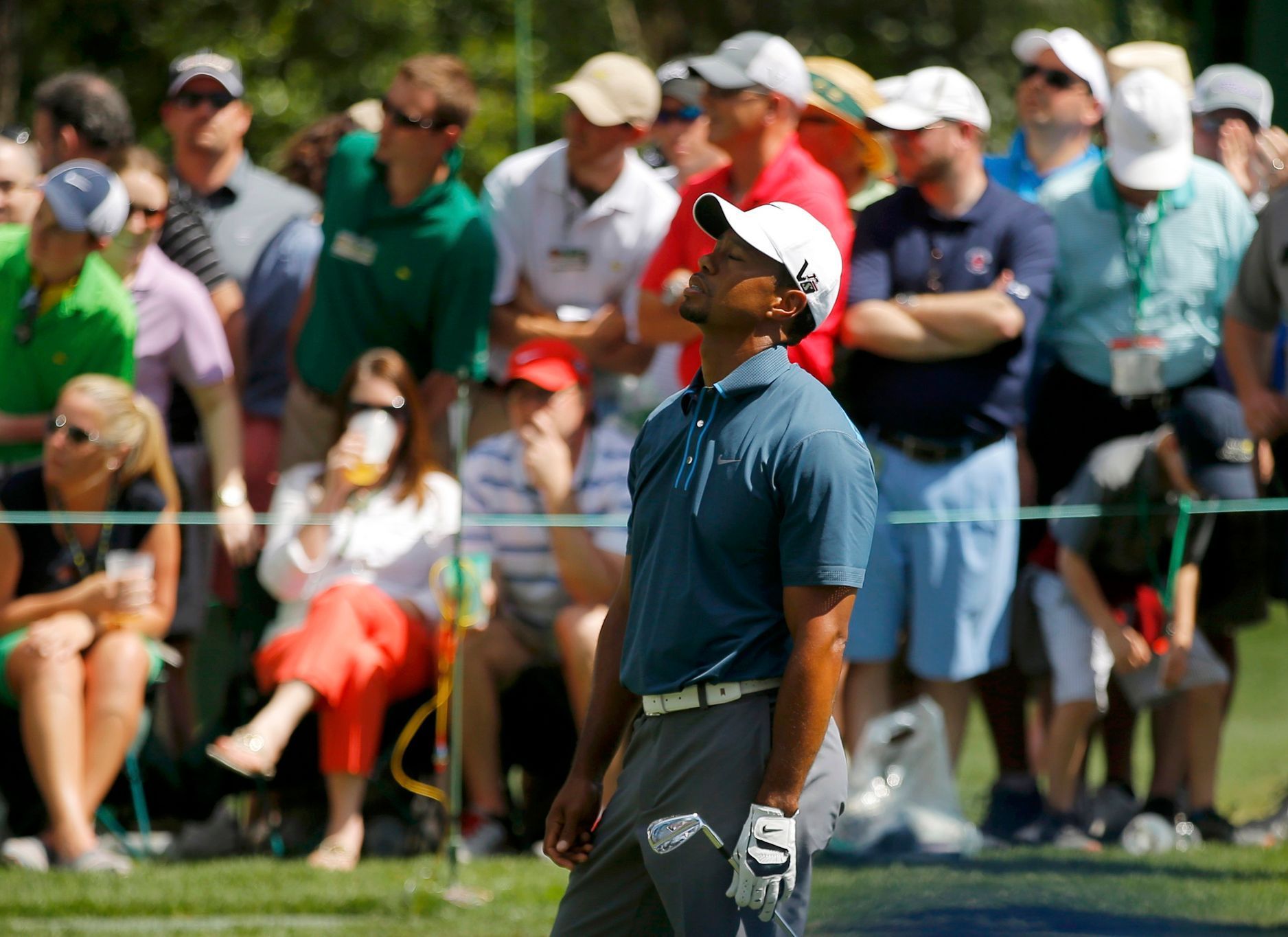 Tiger Woods na turnaji Masters v Augustě
