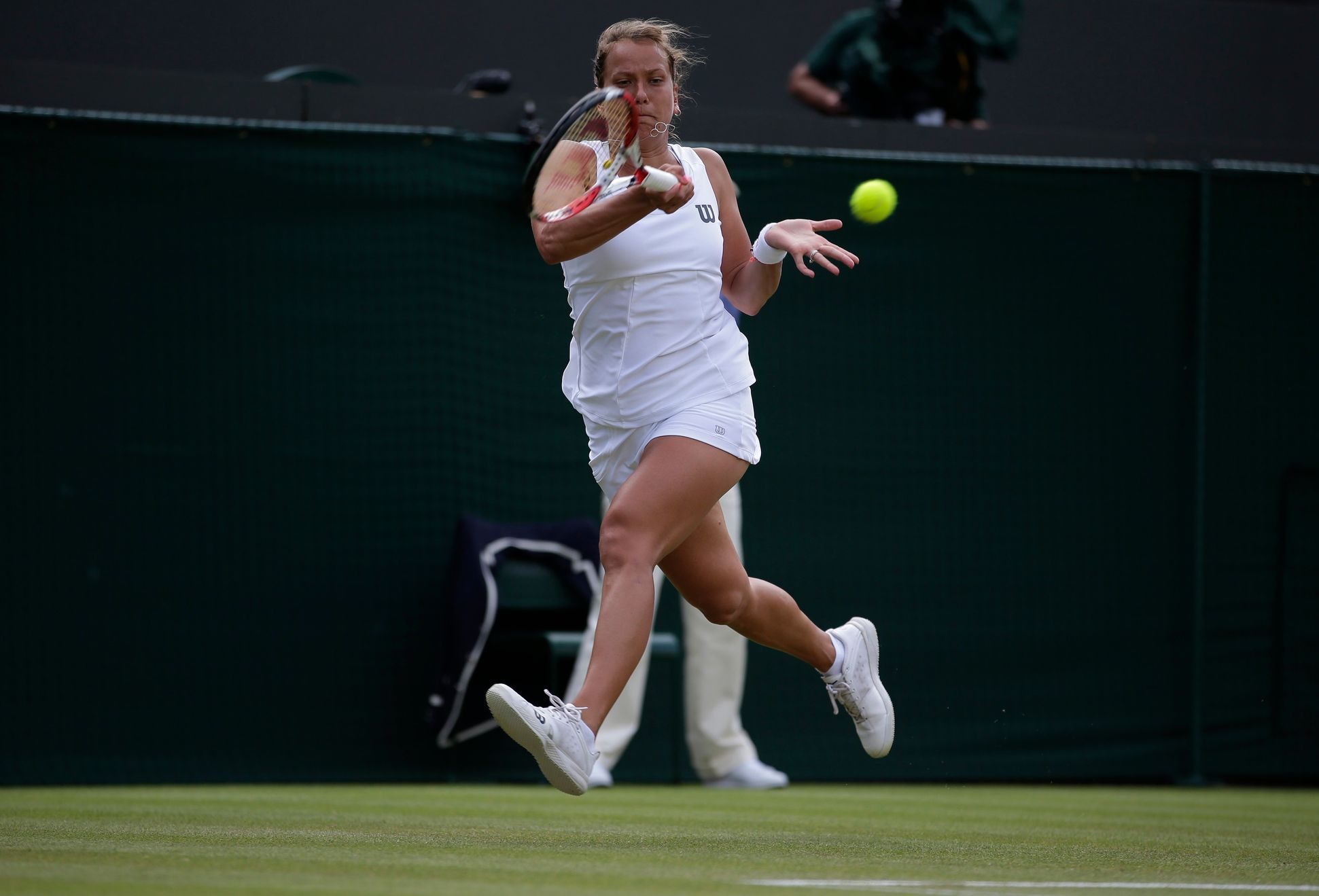 Barbora Záhlavová-Strýcová na Wimbledonu 2014